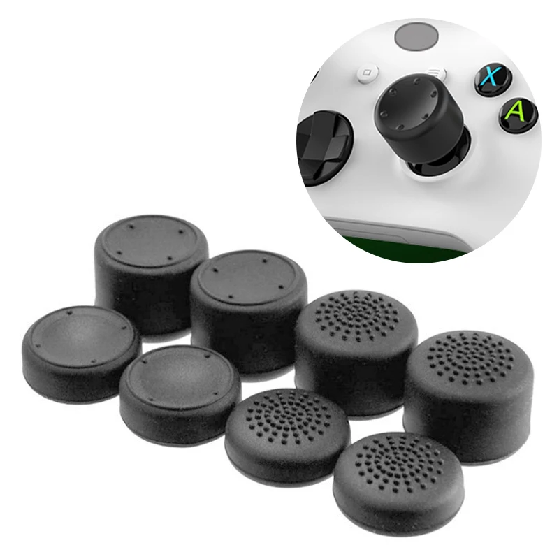 Gaming Accessories For Xbox Series X - 8 sztuk kontroler silikonowy analogowy uchwyt