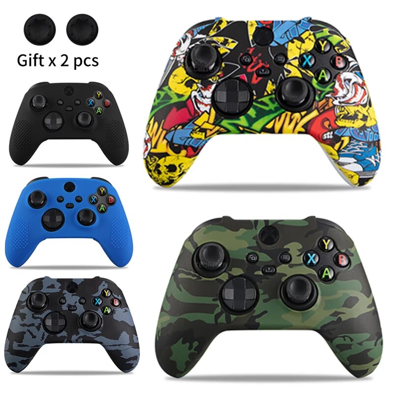 Gaming Accessories For Xbox Series X - Miękki silikonowy pokrowiec na kontroler Xbox