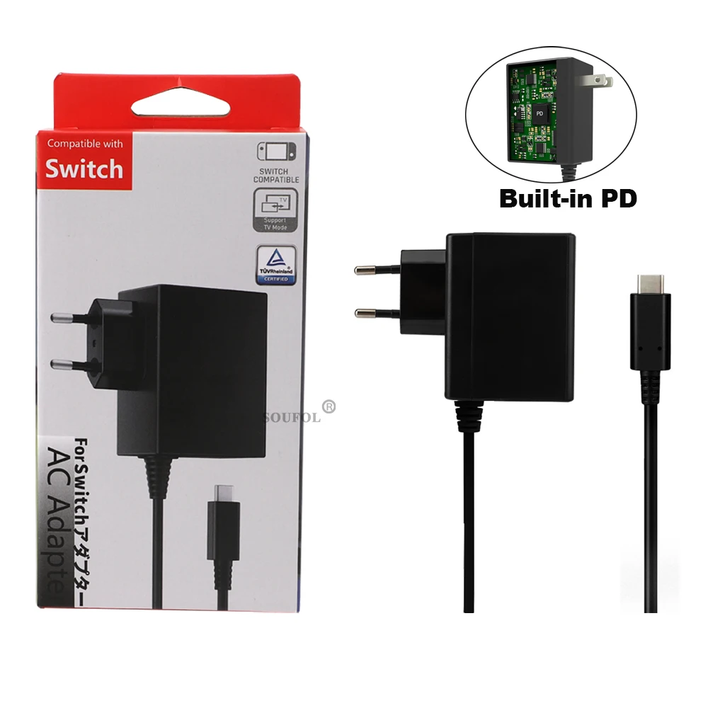 Gaming Accessories Nintendo - Ładowarka sieciowa do NS Switch i