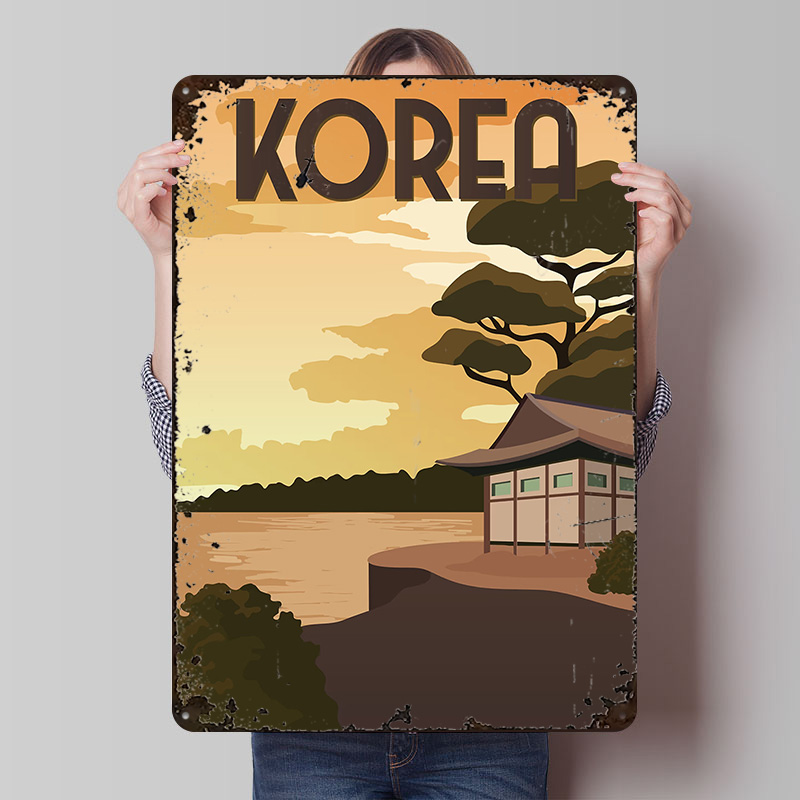 Gaming Accessories Korea - Plakat z motywem podróży po Korei,