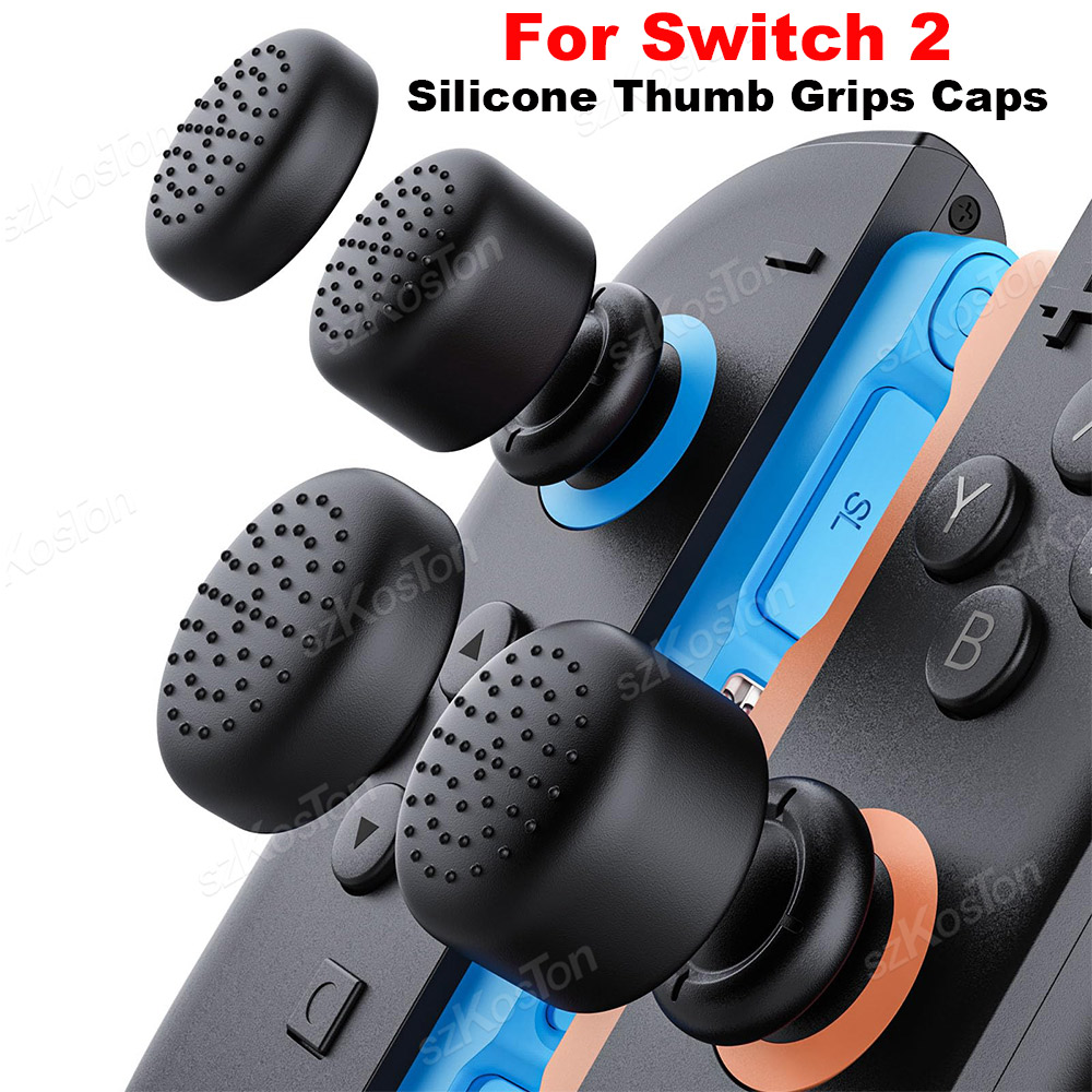 Gaming Kit Accessories Nintendo Switch - 4 SZT. Antypoślizgowe Silikonowe Nakładki na