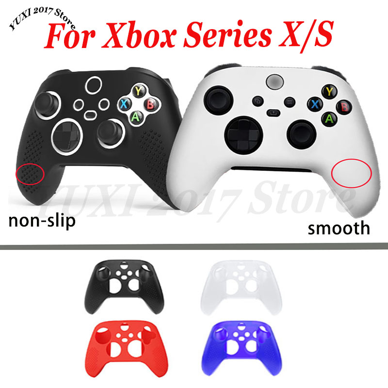Gaming Accessories For Xbox Series X - Dwa rodzaje miękkich silikonowych etui ochronnych
