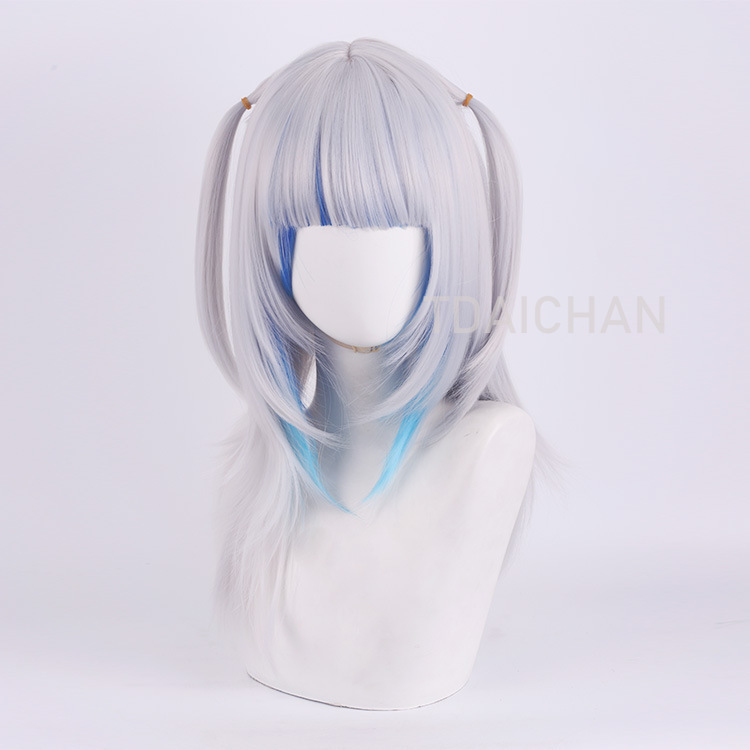 Peruka do cosplayu Gawr Gura 2 – Gaming Accessories Korea recenzja i cena