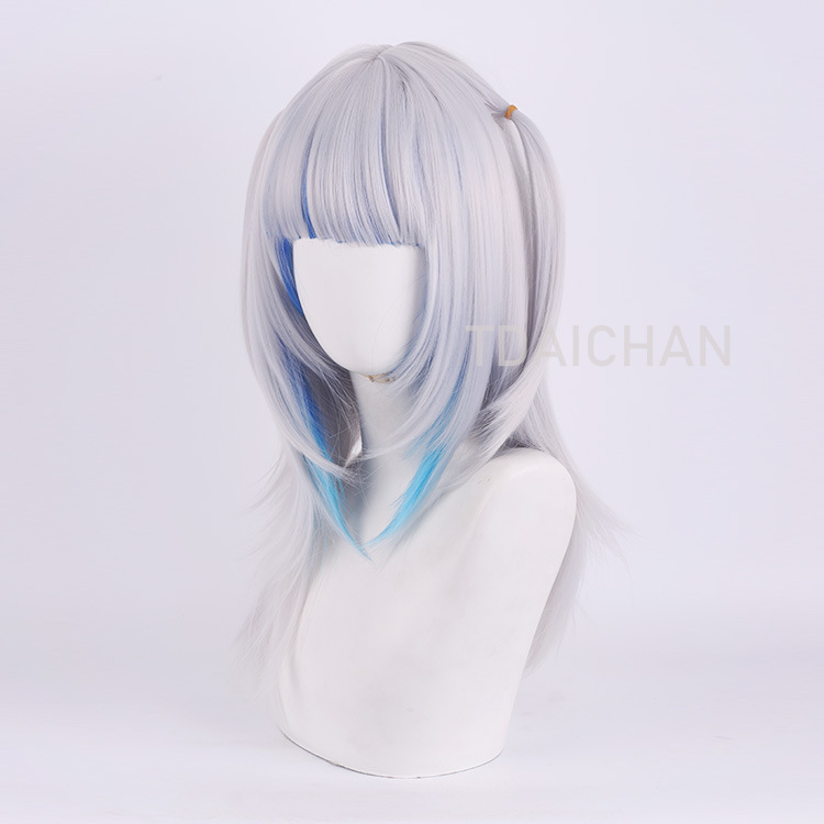 Peruka do cosplayu Gawr Gura 2 – Gaming Accessories Korea recenzja i cena