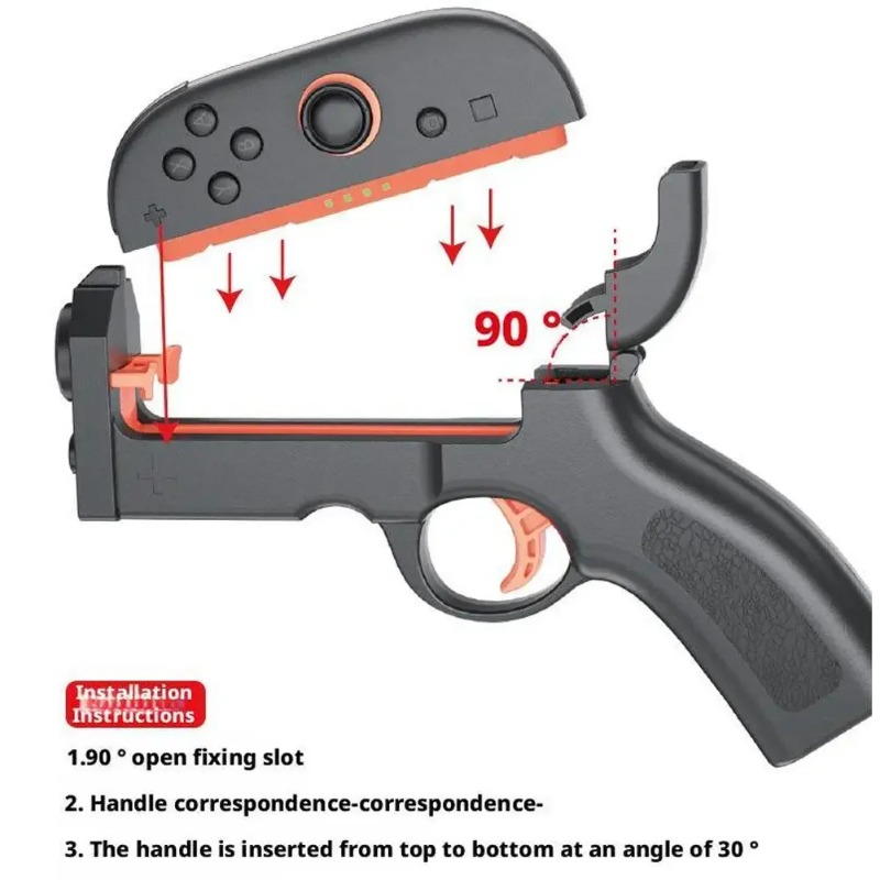 Lewy i prawy uchwyt pistoletow – Gaming Kit Accessories Nintendo Switch recenzja i cena