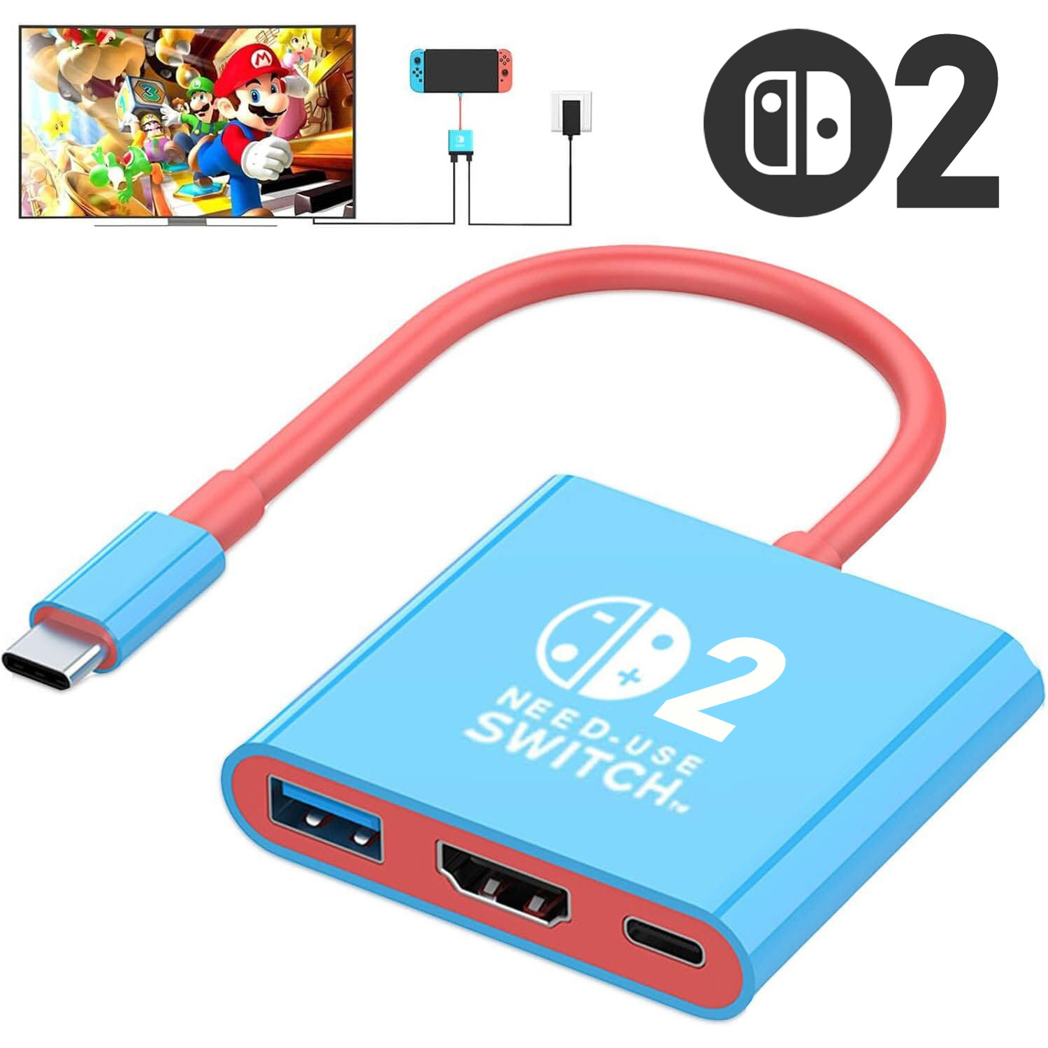 Stacja dokująca Switch2 Type C – Gaming Kit Accessories Nintendo Switch recenzja i cena