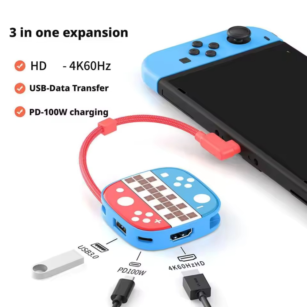 Stacja dokująca Switch2 Type C – Gaming Kit Accessories Nintendo Switch recenzja i cena