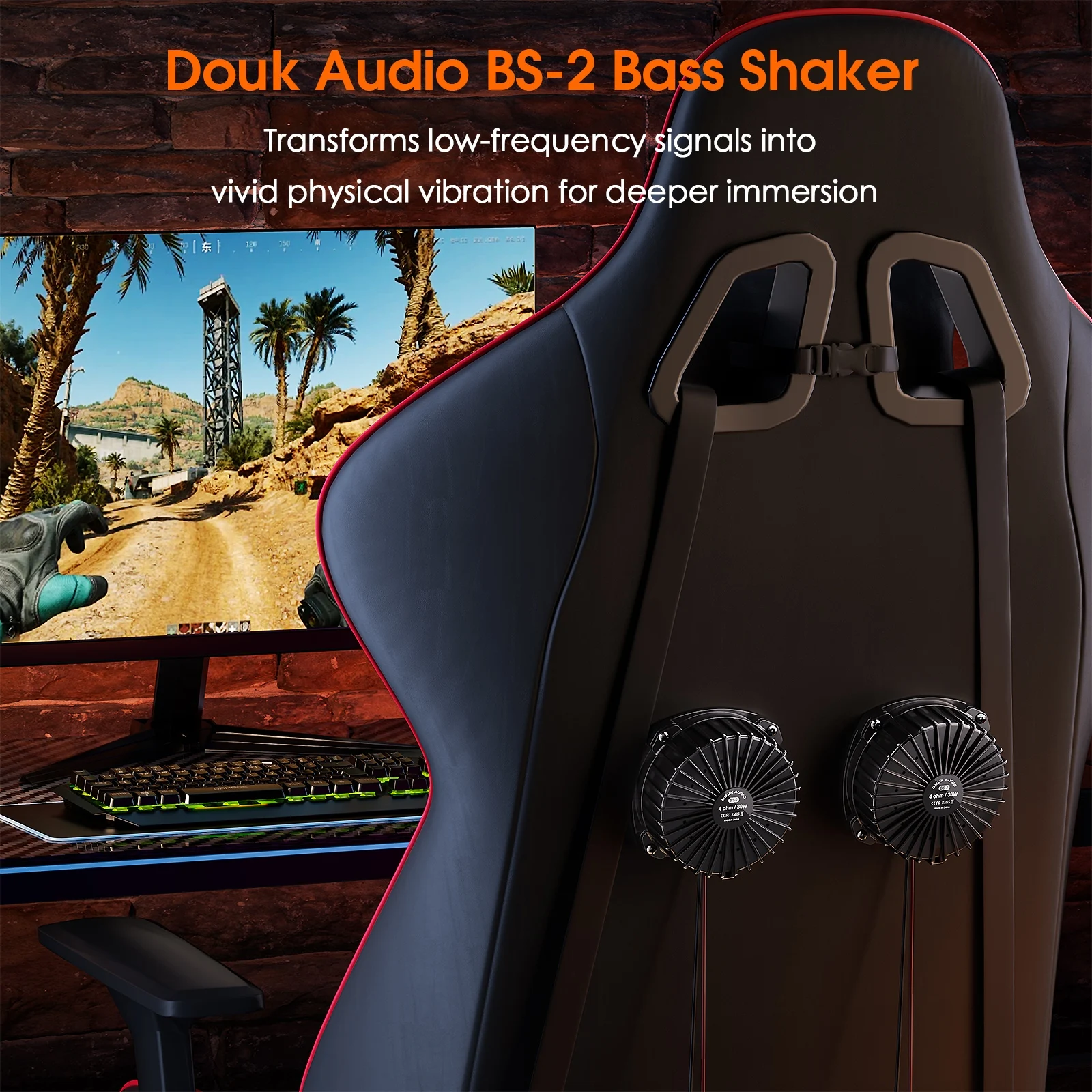 Douk Audio BS-2 30W 4Ω Wibrato – Gaming Accessories For Gaming Setup recenzja i cena