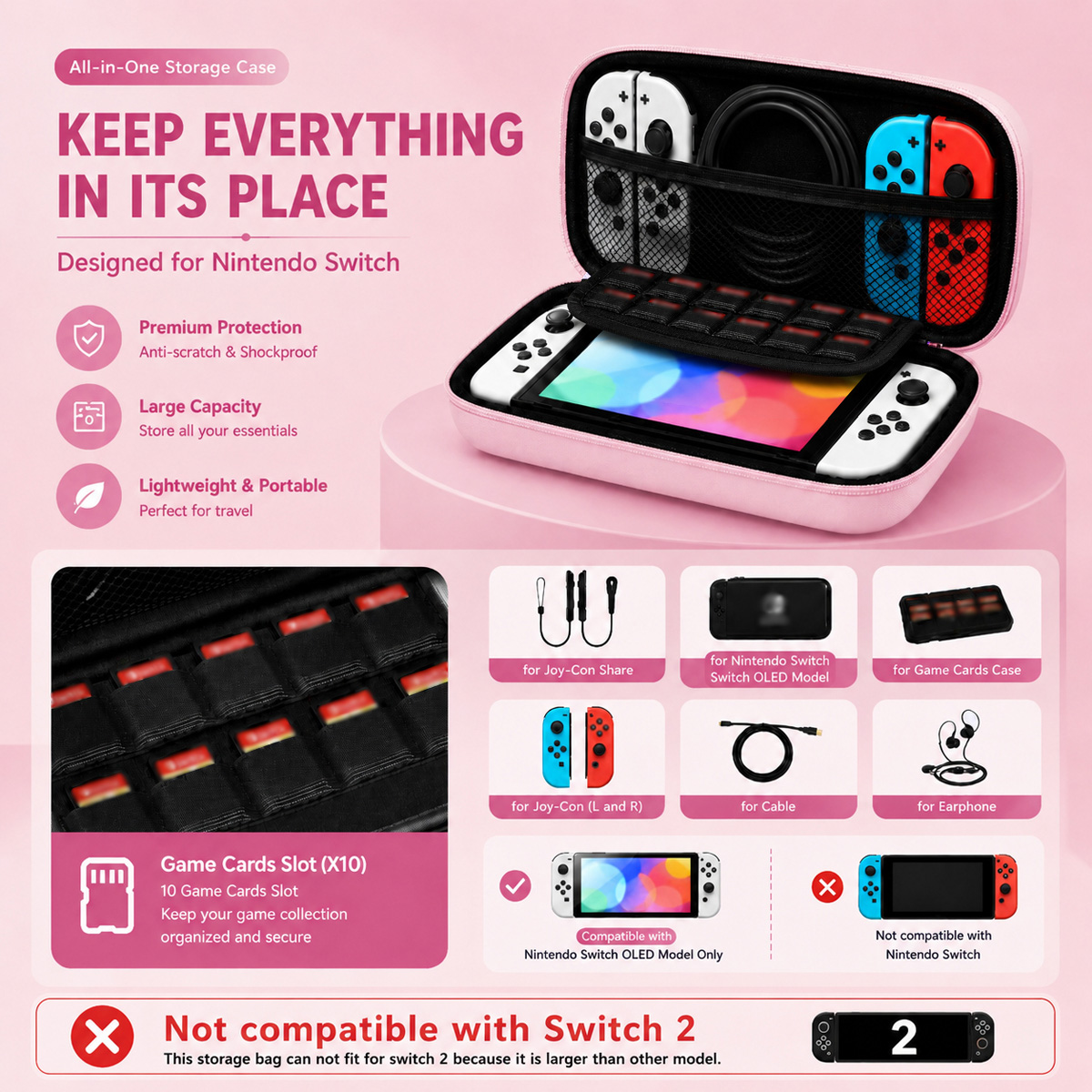 Przenośna torba transportowa n – Gaming Accessories Bag recenzja i cena