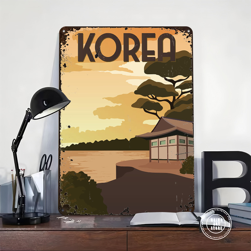 Plakat z motywem podróży po Ko – Gaming Accessories Korea recenzja i cena