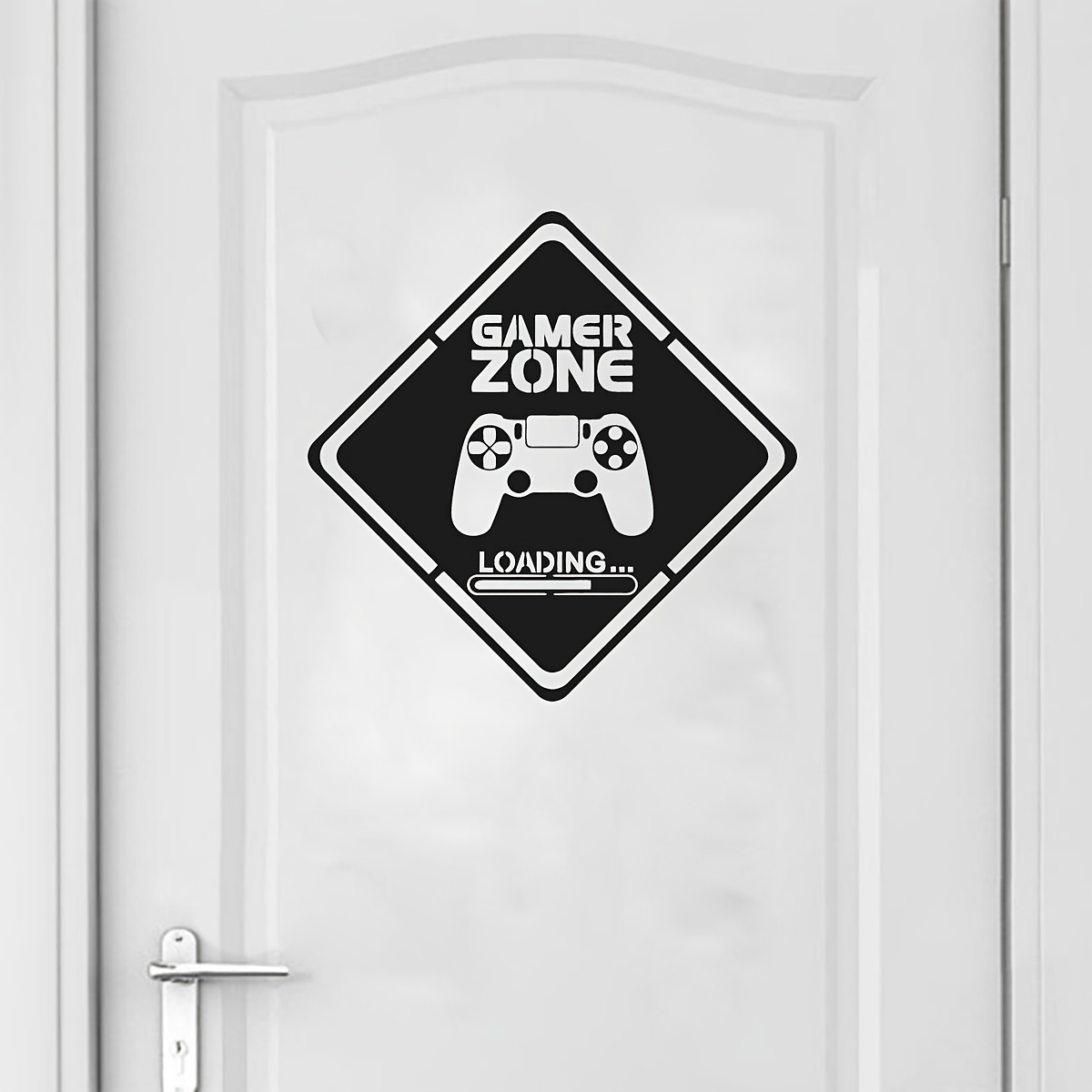 1szt Naklejka na drzwi Gamer Z – Gaming Accessories Wallpaper recenzja i cena