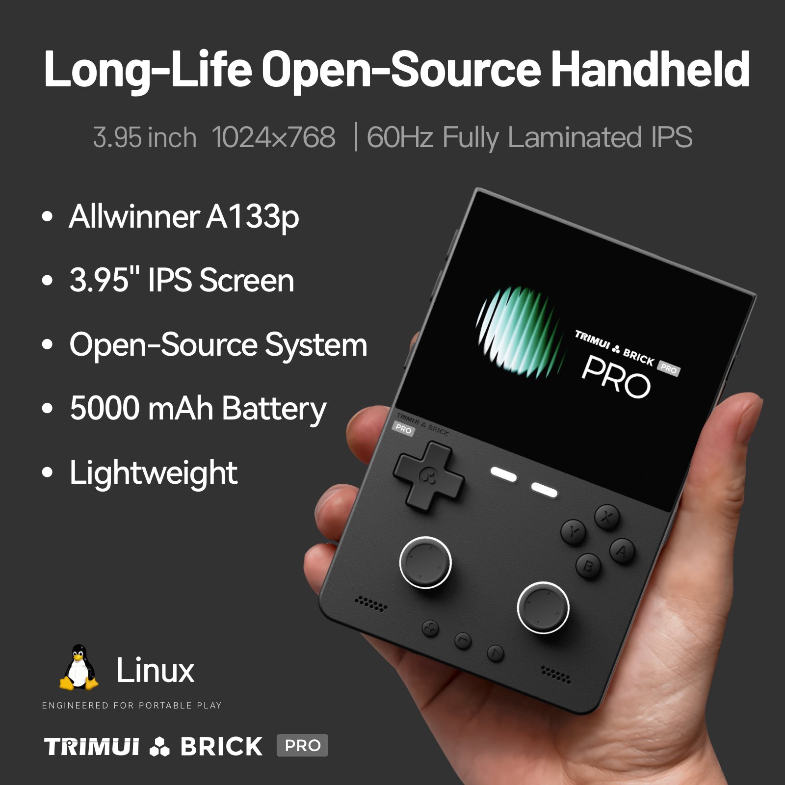 Konsola przenośna TRIMUI Brick – Gaming Accessories Korea recenzja i cena